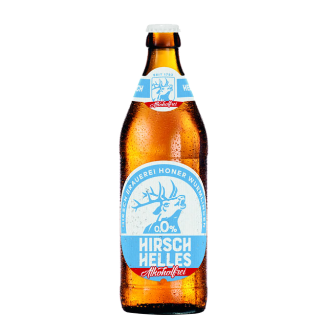 Hirsch Brauerei Honer Hirsch Helles alkoholfrei 0,0%