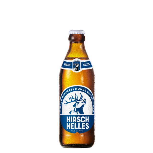 Hirsch Helles Bier 0,33 ltr.