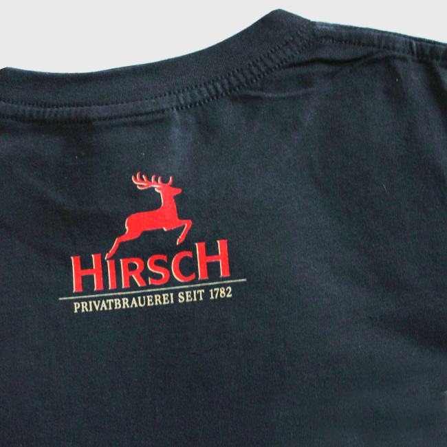 Hirsch T-Shirt anthrazit