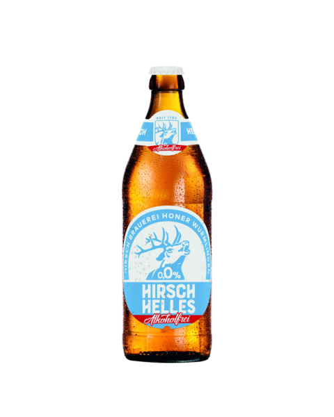 Hirsch Brauerei Honer Hirsch Helles alkoholfrei 0,0%