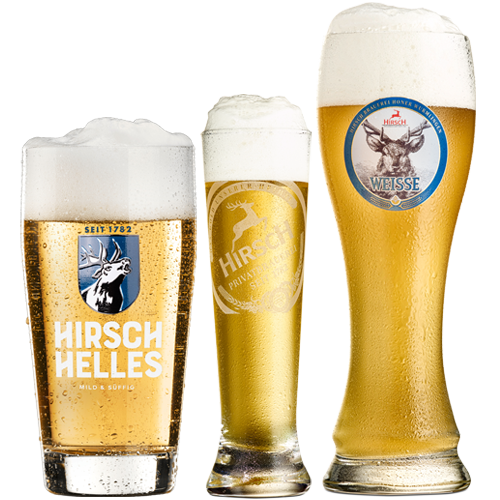 Hirsch Biergläser